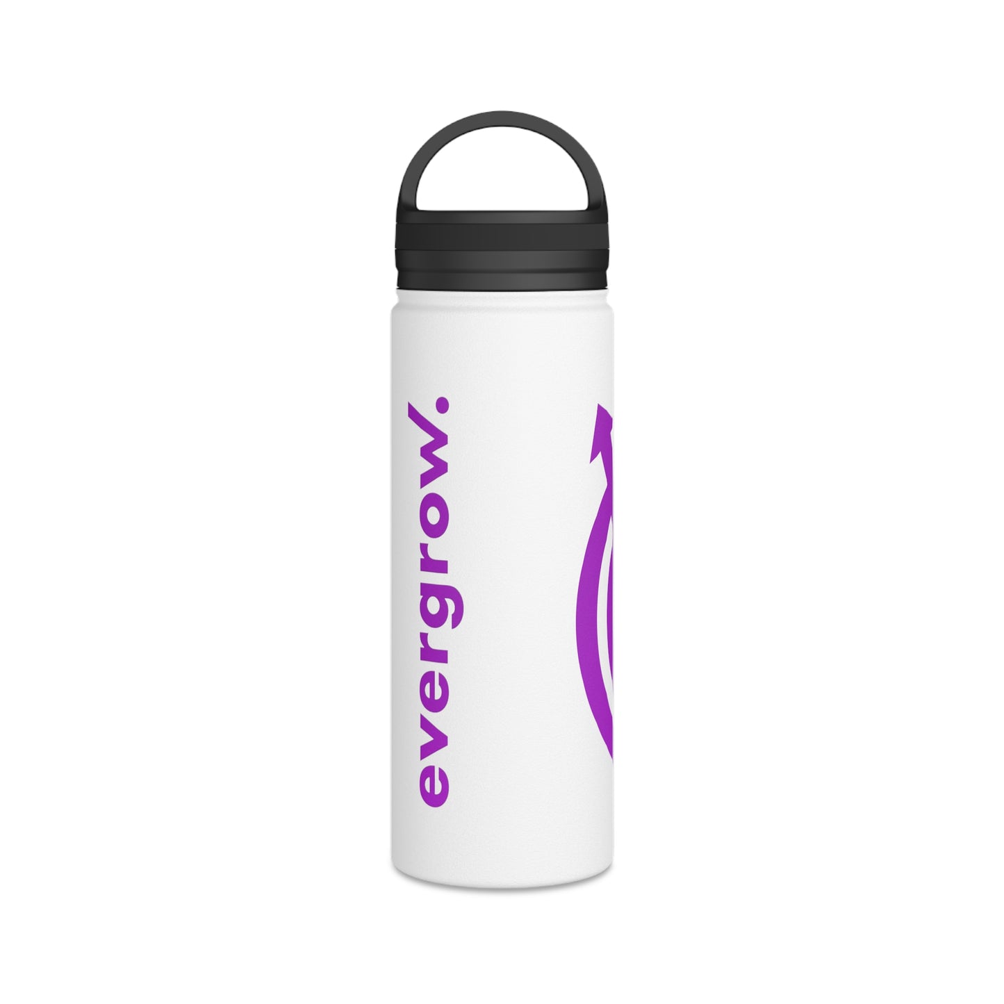 EverGrow Stainless Steel Water Bottle, Handle Lid