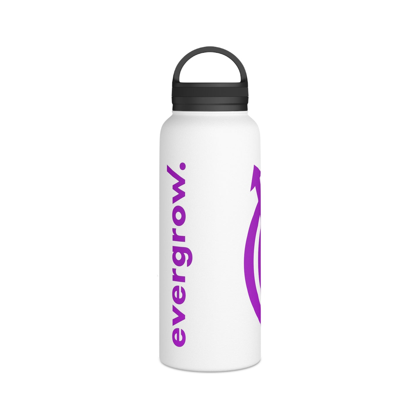 EverGrow Stainless Steel Water Bottle, Handle Lid