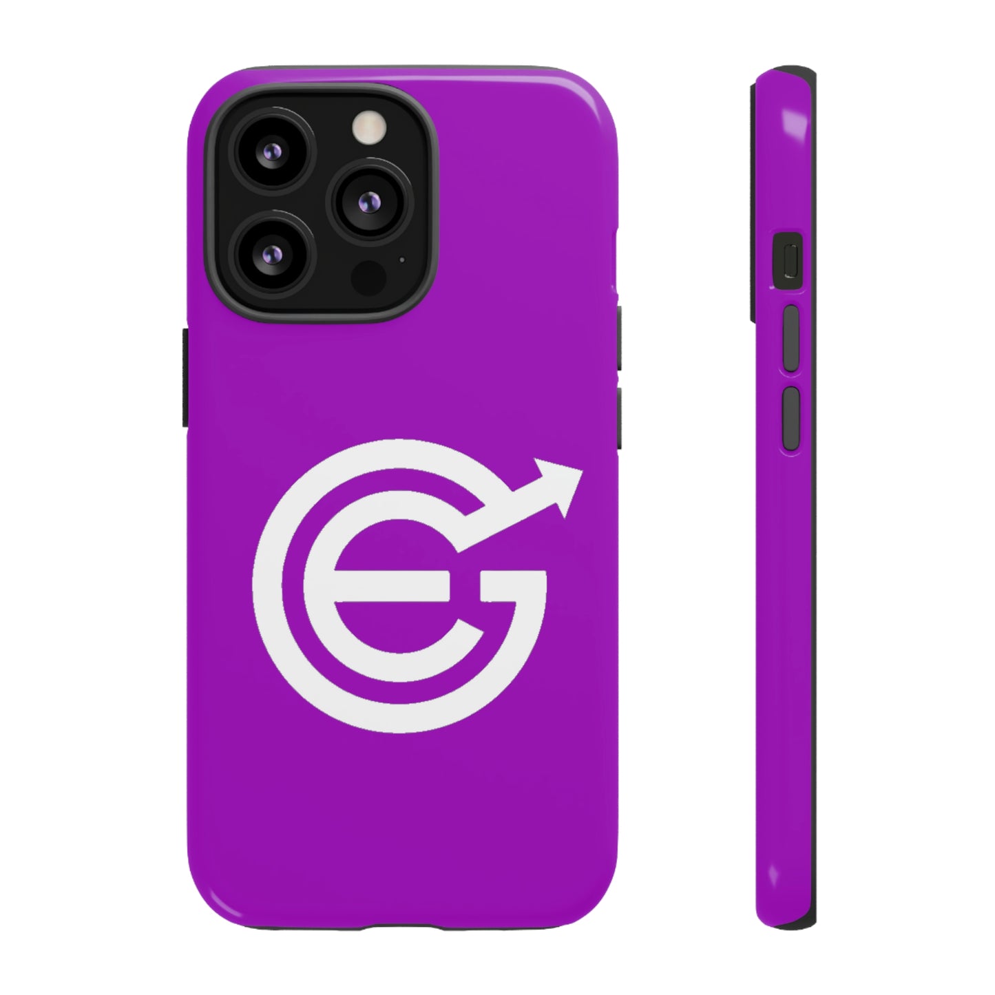 Woldwide - Tough Cases with case in EverGrow purple and white EverGrow Logo