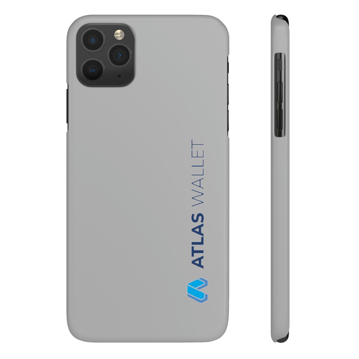 Slim Phone Cases, Case-Mate - Atlas Wallet with logo (Blue)