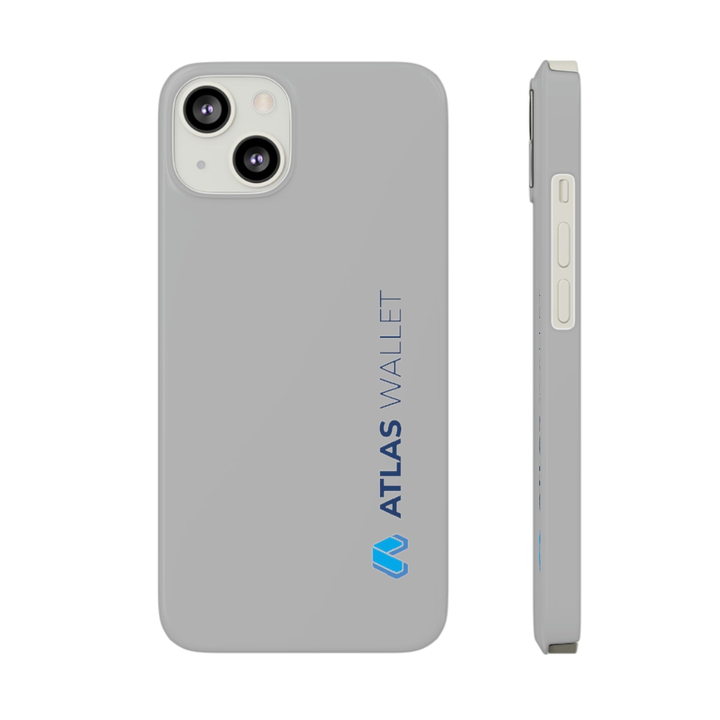 Slim Phone Cases, Case-Mate - Atlas Wallet with logo (Blue)