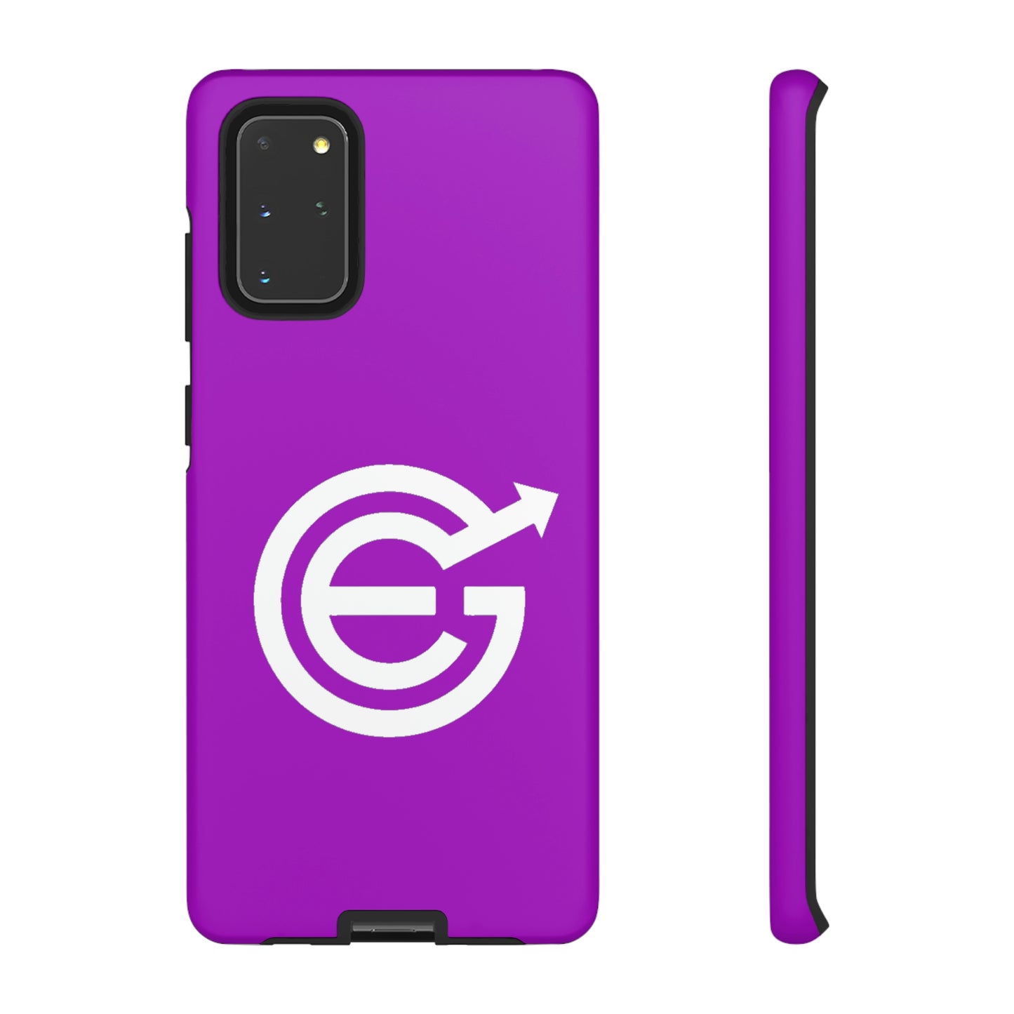 Woldwide - Tough Cases with case in EverGrow purple and white EverGrow Logo