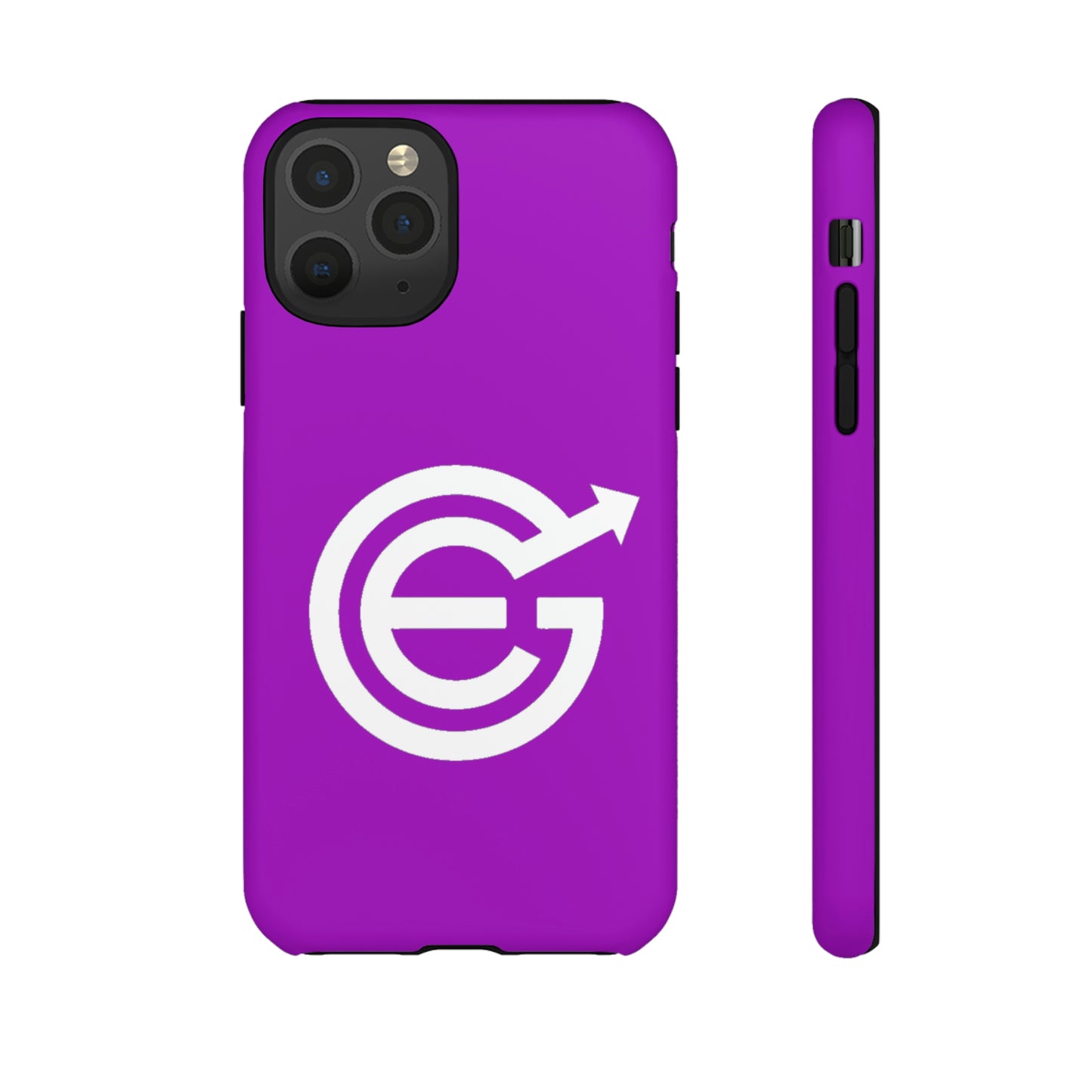 Woldwide - Tough Cases with case in EverGrow purple and white EverGrow Logo