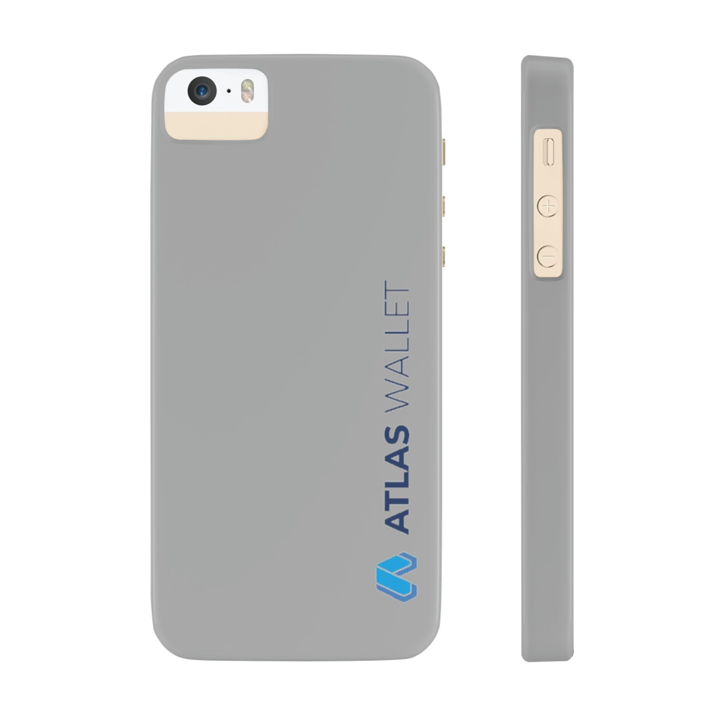 Slim Phone Cases, Case-Mate - Atlas Wallet with logo (Blue)