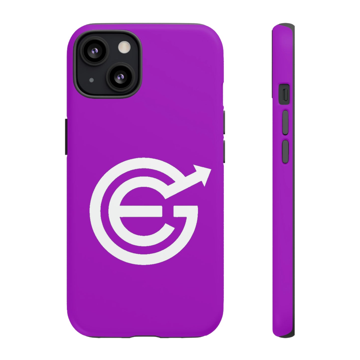 Woldwide - Tough Cases with case in EverGrow purple and white EverGrow Logo