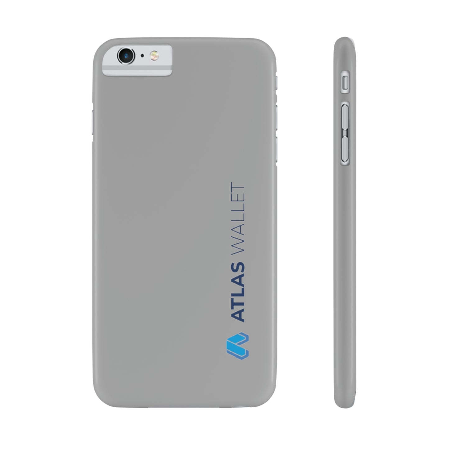 Slim Phone Cases, Case-Mate - Atlas Wallet with logo (Blue)