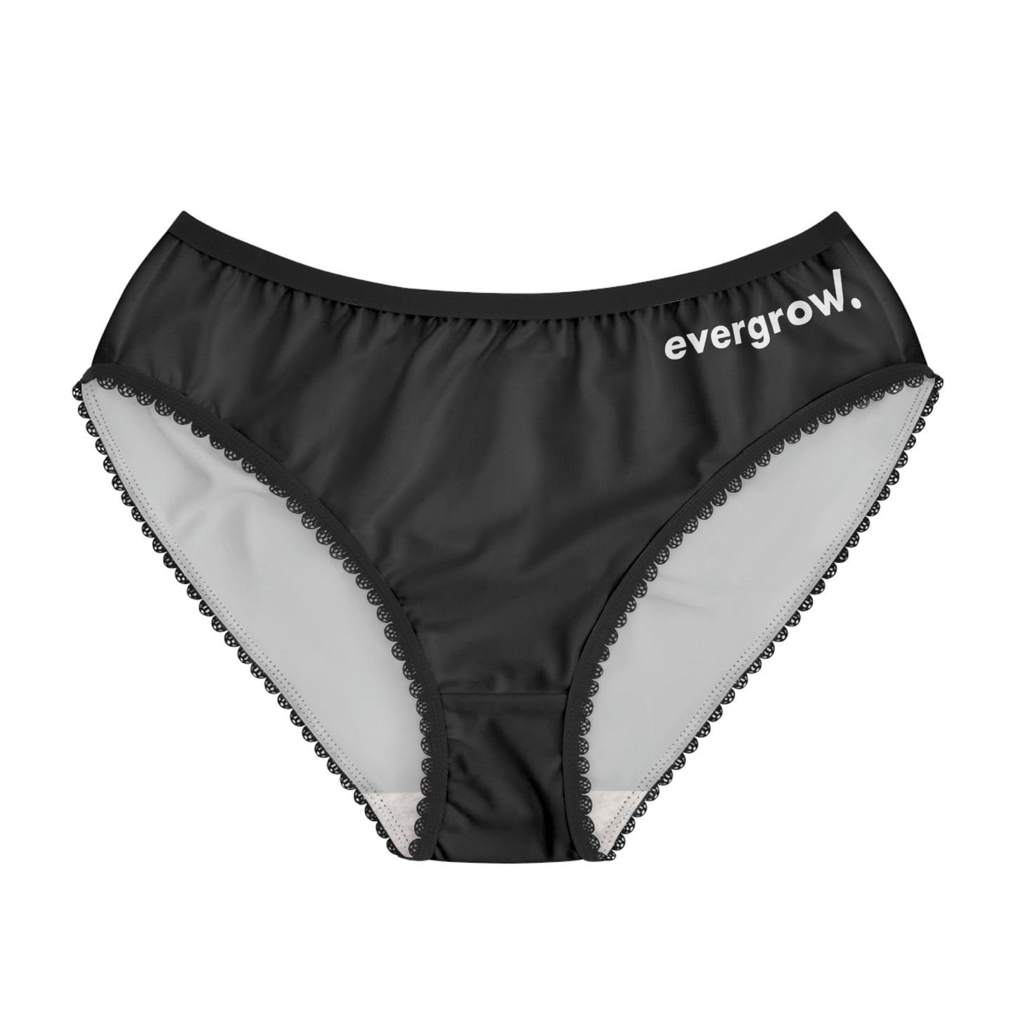 China - Women's Briefs with evergrow on front and EGC logo on back