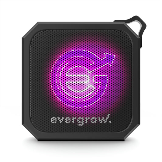 Blackwater Outdoor Bluetooth Speaker EverGrow Logo with evergrow