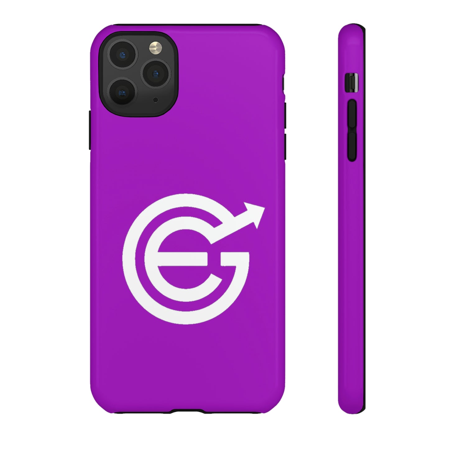 Woldwide - Tough Cases with case in EverGrow purple and white EverGrow Logo