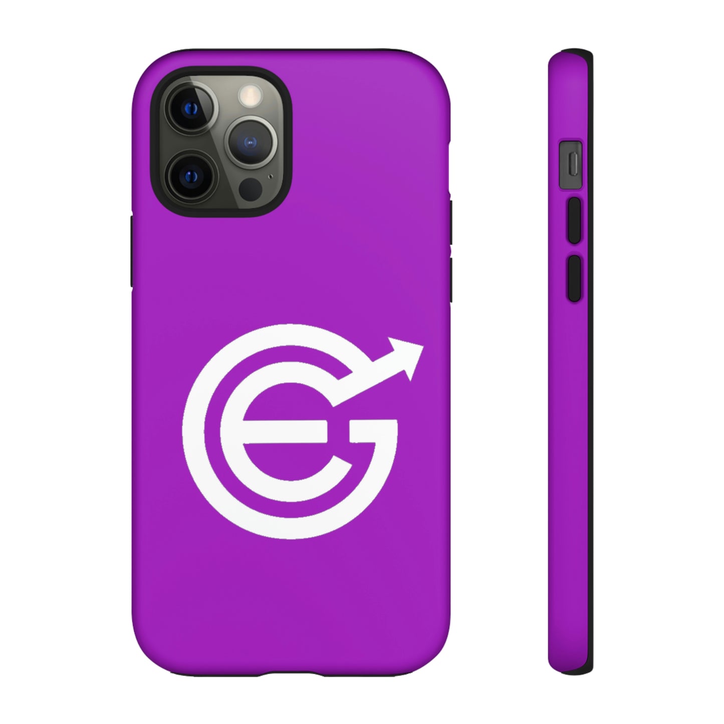 Woldwide - Tough Cases with case in EverGrow purple and white EverGrow Logo