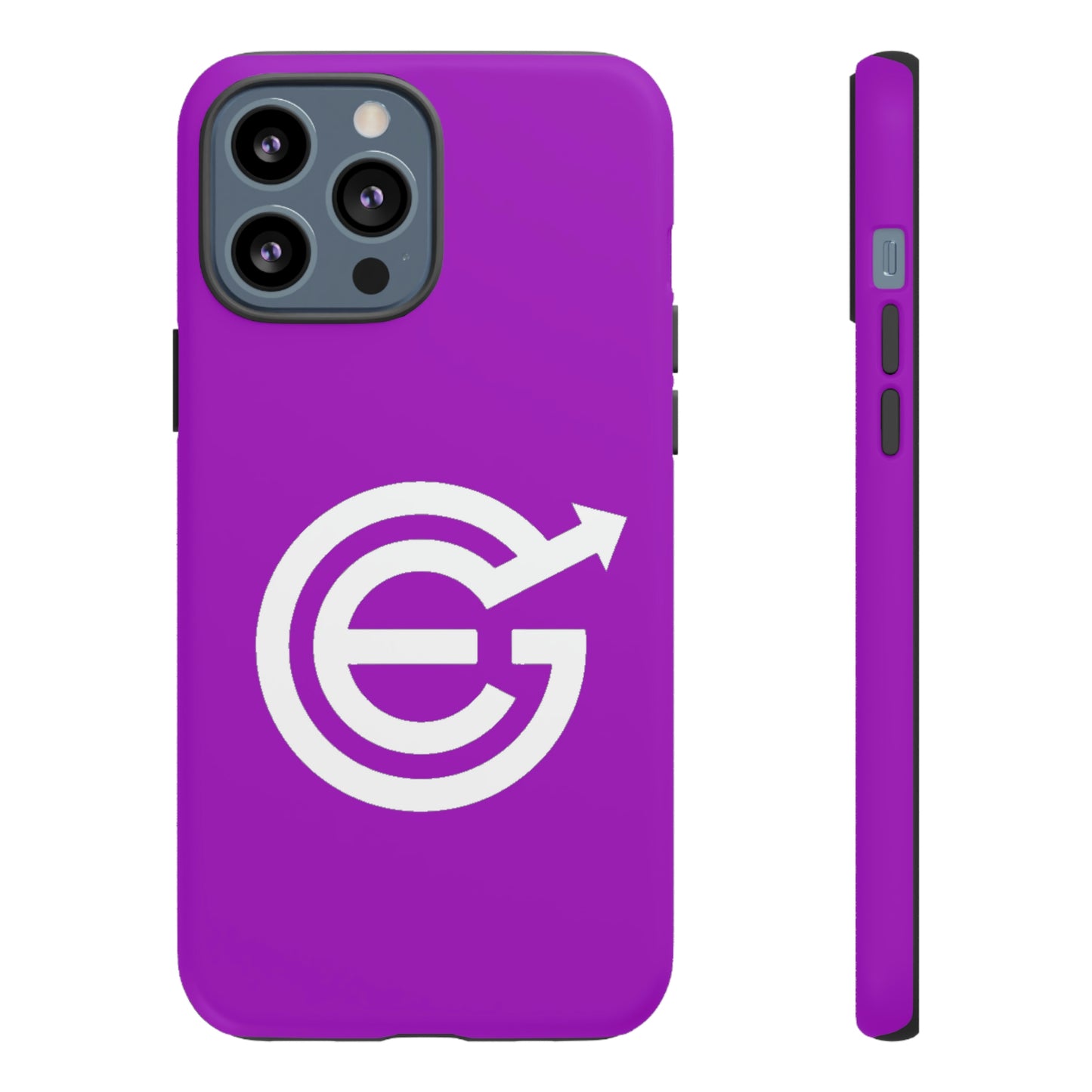 Woldwide - Tough Cases with case in EverGrow purple and white EverGrow Logo