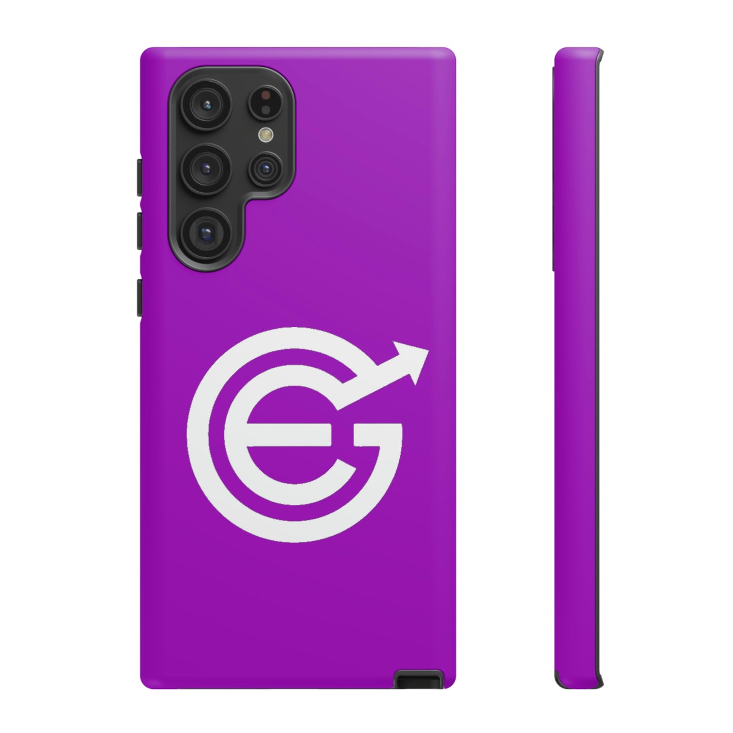 Woldwide - Tough Cases with case in EverGrow purple and white EverGrow Logo