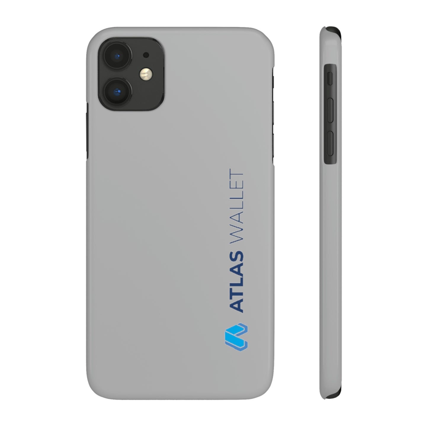 Slim Phone Cases, Case-Mate - Atlas Wallet with logo (Blue)