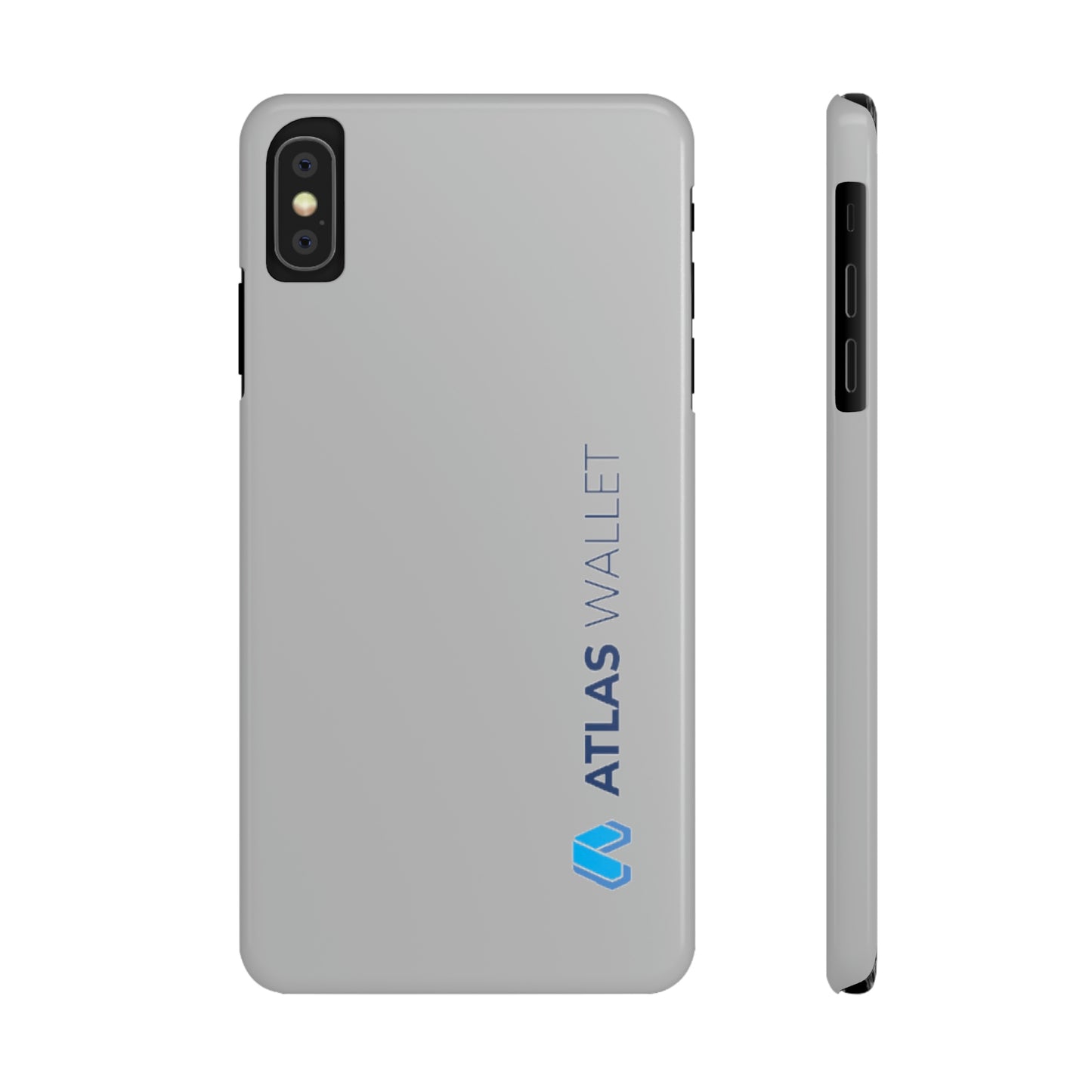 Slim Phone Cases, Case-Mate - Atlas Wallet with logo (Blue)