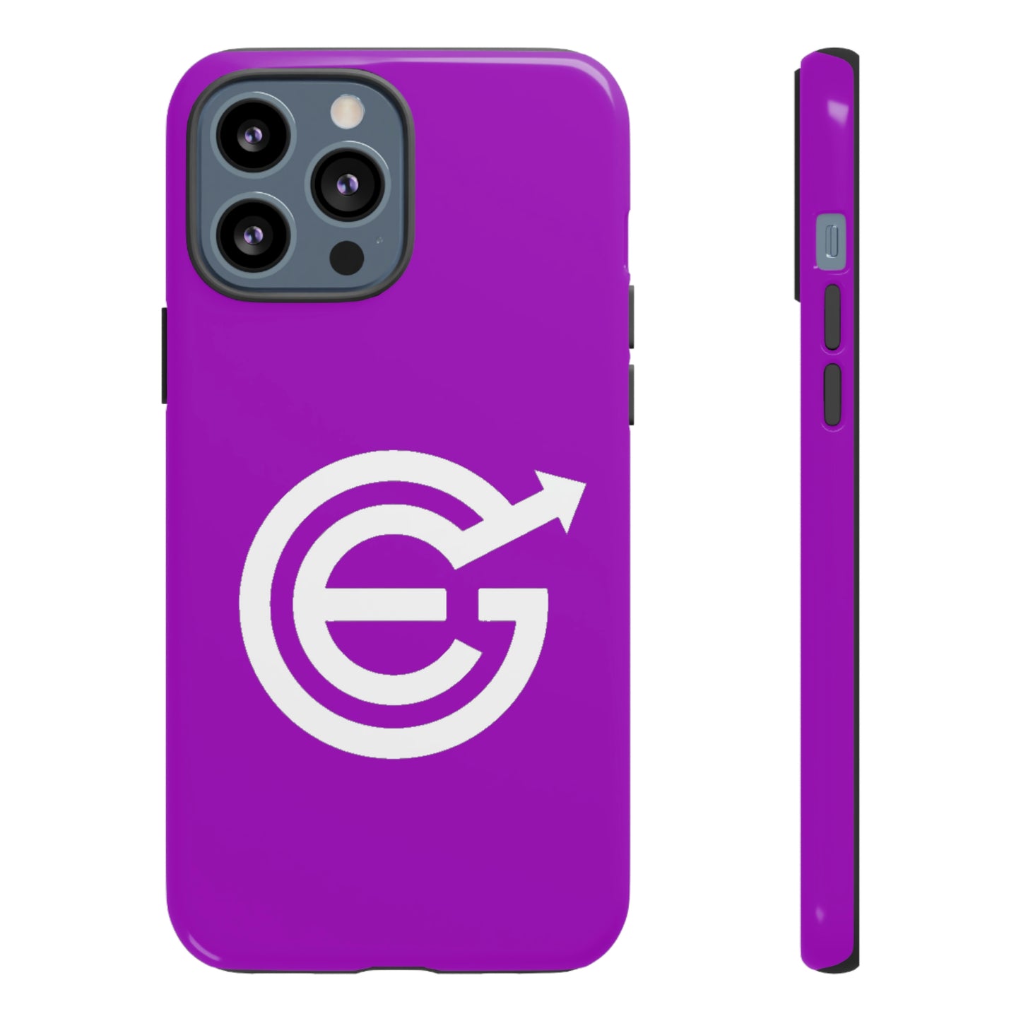 Woldwide - Tough Cases with case in EverGrow purple and white EverGrow Logo