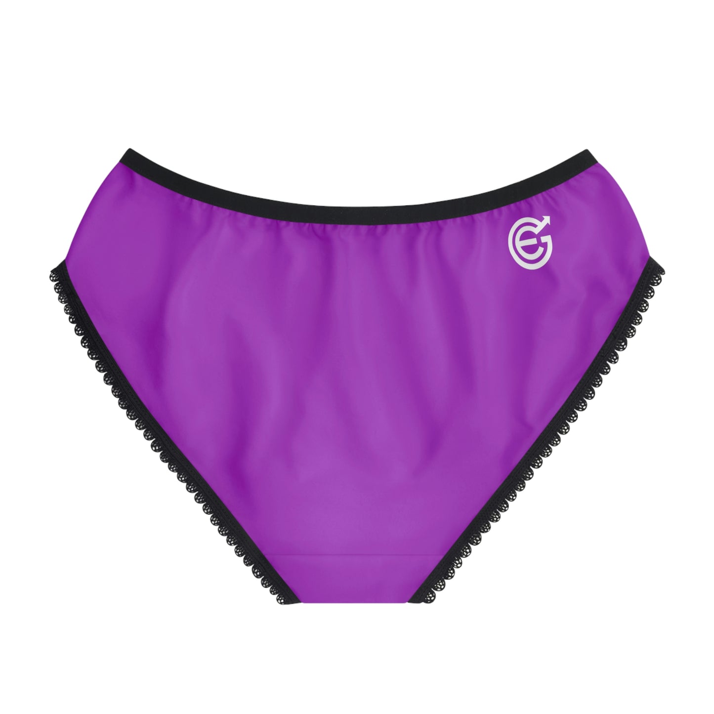 China - Women's Briefs in EverGrow Colors - evergrow on front and EGC logo on back