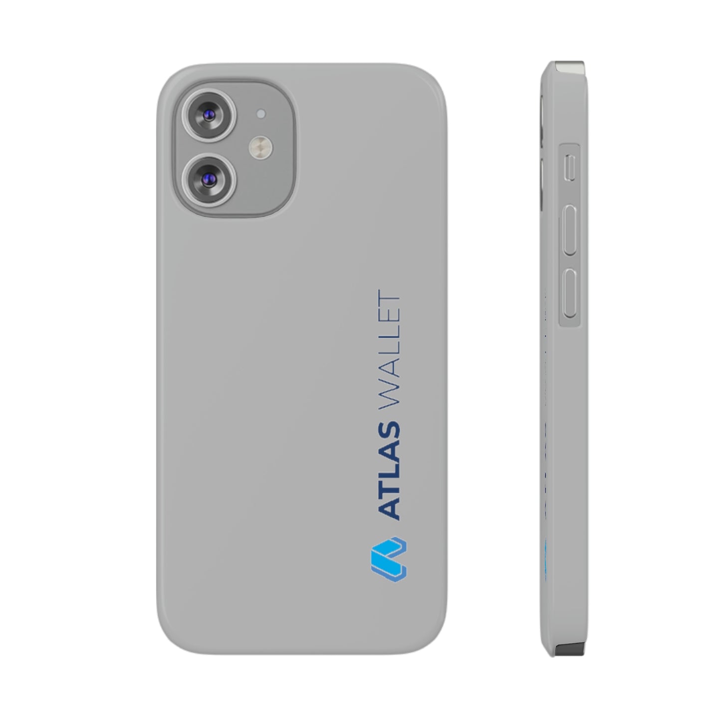 Slim Phone Cases, Case-Mate - Atlas Wallet with logo (Blue)