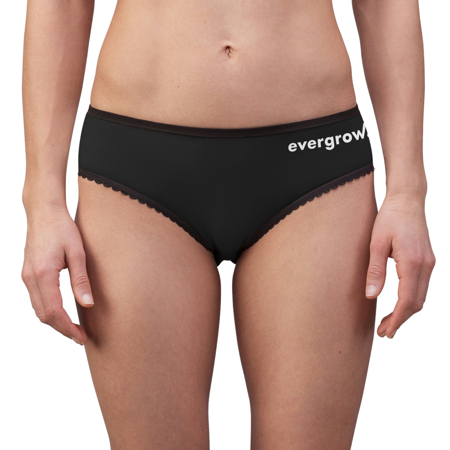 China - Women's Briefs with evergrow on front and EGC logo on back