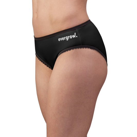 China - Women's Briefs with evergrow on front and EGC logo on back