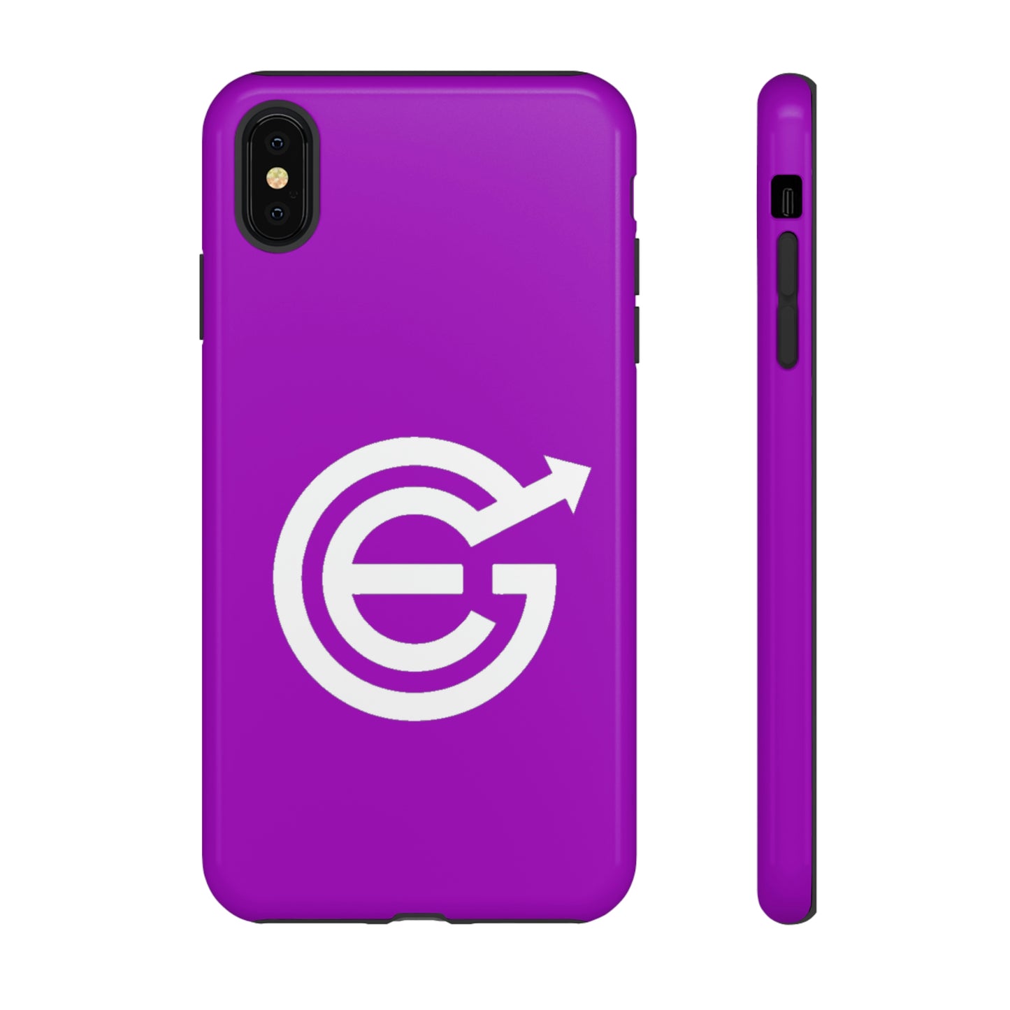 Woldwide - Tough Cases with case in EverGrow purple and white EverGrow Logo