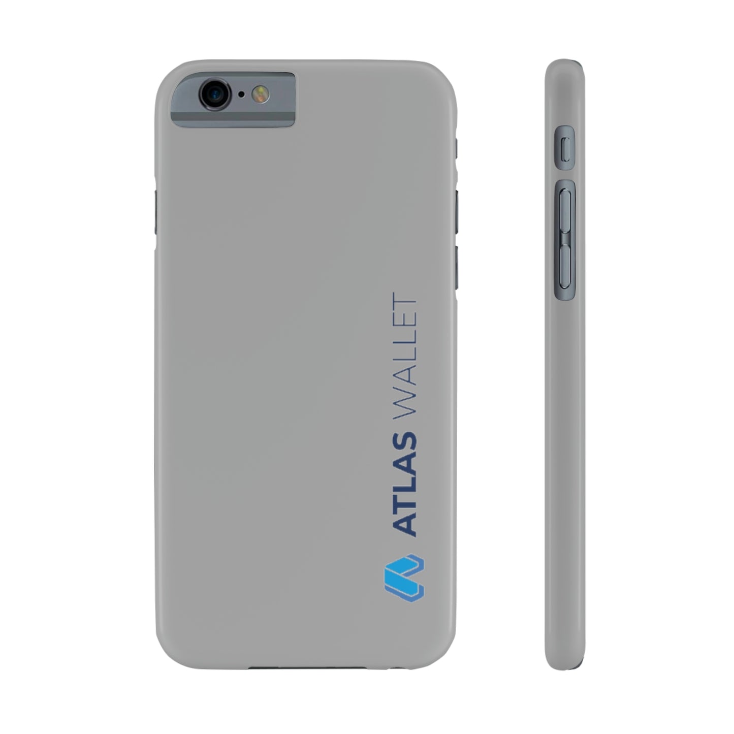 Slim Phone Cases, Case-Mate - Atlas Wallet with logo (Blue)