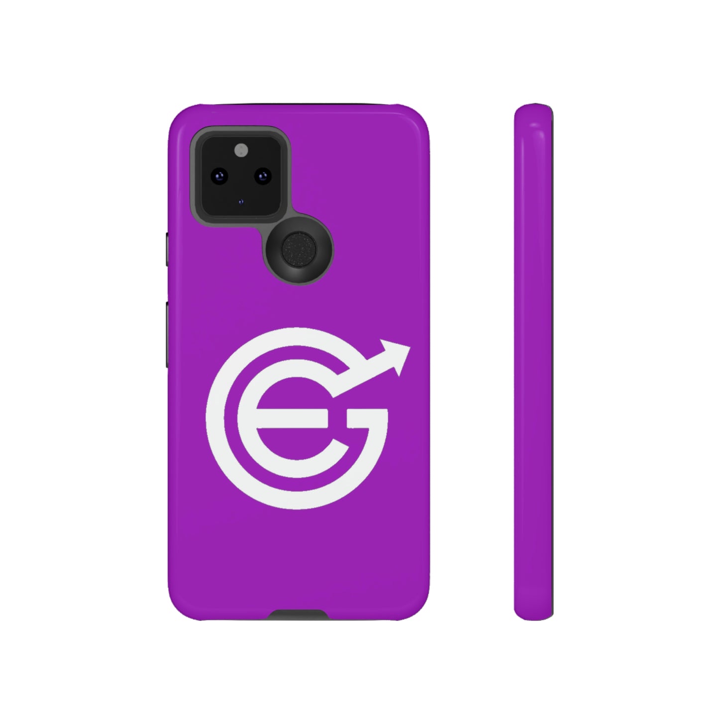 Woldwide - Tough Cases with case in EverGrow purple and white EverGrow Logo