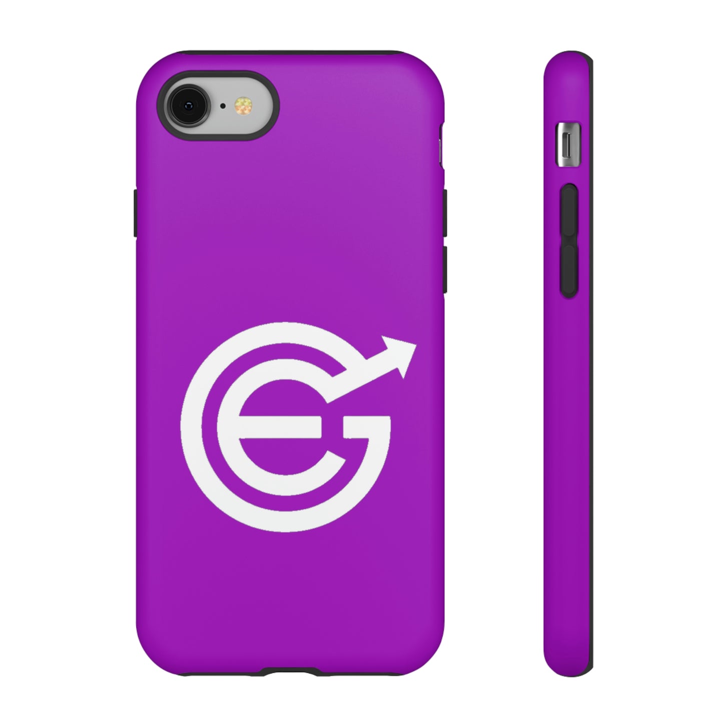 Woldwide - Tough Cases with case in EverGrow purple and white EverGrow Logo